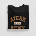 Ateez Crewneck Sweatshirt — Beige Classic Ver.