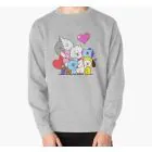 Bt21 Unisex Sweatshirt — Black Casual Ver.