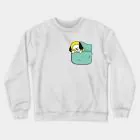 Bt21 Crewneck Sweatshirt — Blue Retro Ver.
