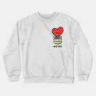 Bt21 Crewneck Sweatshirt — Pink Premium Ver.