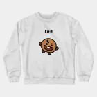 Bt21 K pop Sweatshirt — Green Stylish Ver.