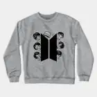 Bts Oversized Sweatshirt — Blue Classic Ver.