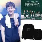 Monsta X K pop Sweatshirt Live Show — Purple Stylish Ver.