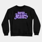 Newjeans K pop Sweatshirt Signature — Blue Exclusive Ver.