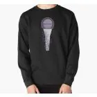 Sunmi K pop Sweatshirt Floral Lightstick — Navy Exclusive Ver.