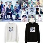 Super Junior K pop Sweatshirt One More Time — Silver Stylish Ver.