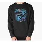Super Junior Sweatshirt Logo Splatter Paint — Navy Exclusive Ver.