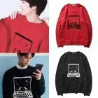 Seventeen Unisex Sweatshirt BOO SEUNGKWAN — Black Stylish Ver.