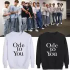 Seventeen Oversized Sweatshirt ODE TO YOU — Red Retro Ver.