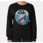 Treasure Oversized Sweatshirt Kim Doyoung Artwork — Purple Casual Ver.