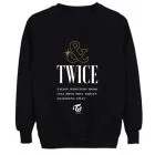 Twice K pop Sweatshirt — Pink Retro Ver.