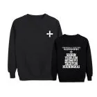 Txt Crewneck Sweatshirt — Red Retro Ver.