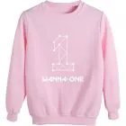 Wanna One Oversized Sweatshirt LOGO — Silver Exclusive Ver.