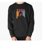 سويتشرت أوفرسايز Yena — إصدار "Retro Silhouette" — Yena With Photocard