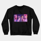 Aespa K pop Sweatshirt LOGO — Purple Stylish Ver.
