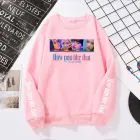 Black Pink Crewneck Sweatshirt BLACKPINK — Black Casual Ver.