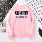 Black Pink Unisex Sweatshirt BLACKPINK — White Premium Ver.