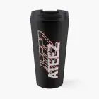 Ateez Insulated Tumbler GLITCH — Gold Retro Ver.