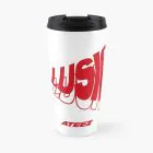 Ateez Insulated Tumbler ILLUSION — White Deluxe Ver.