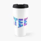 Ateez Insulated Tumbler v4 Travel Mug — Pink Retro Ver.