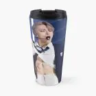 كوب حافظ Ateez — إصدار "Ateez Travel Mug" — Ateez Black Edition