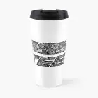Ateez Insulated Tumbler v4 Travel Mug — Gold Edition