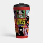 Bt21 Insulated Tumbler v4 — Green Stylish Ver.