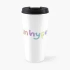 كوب حافظ Enhypen — إصدار 4 إصدار "ENHYPEN" — Enhypen Black Edition