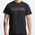 Black Pink Oversized Tee Blackpink — Green Retro Ver.