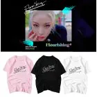 Chung Ha Graphic Tee Flourishing — Purple Retro Ver.