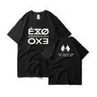 Exo Oversized Tee — Beige Casual Ver.