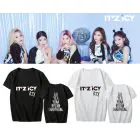 تيشيرت بطباعة Itzy — إصدار "IT'Z ICY" — Itzy Limited Edition