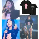 Iz*one K pop T shirt IZONE — Pink Retro Ver.