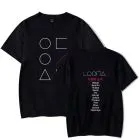 Loona K pop T shirt All Members Name — Green Classic Ver.