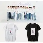 Seventeen K pop T shirt Anniversary — Black Edition