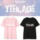 تيشيرت يونيسكس Seventeen — إصدار "TEENAGE" — Seventeen Oversized Ver.