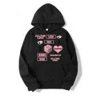 Black Pink Pullover Hoodie KILL THIS LOVE — Red Deluxe Ver.