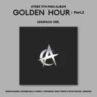 البوم اصلي النسخة العشوائية ATEEZ 11th GOLDEN HOUR Part2 Digipak Ver