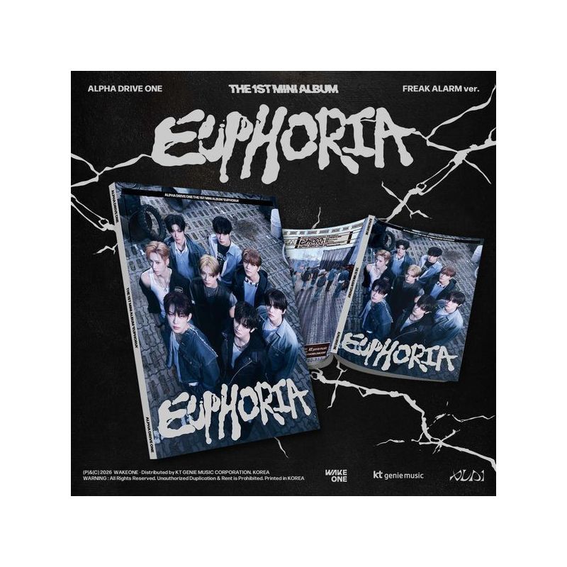Buy ALPHA DRIVE ONE — 1st Mini Album EUPHORIA — FREAK ALARM