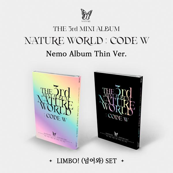 NATURE - THE 3rd MINI ALBUM [NATURE WORLD : CODE W] (Nemo Album) (RANDOM  VER)